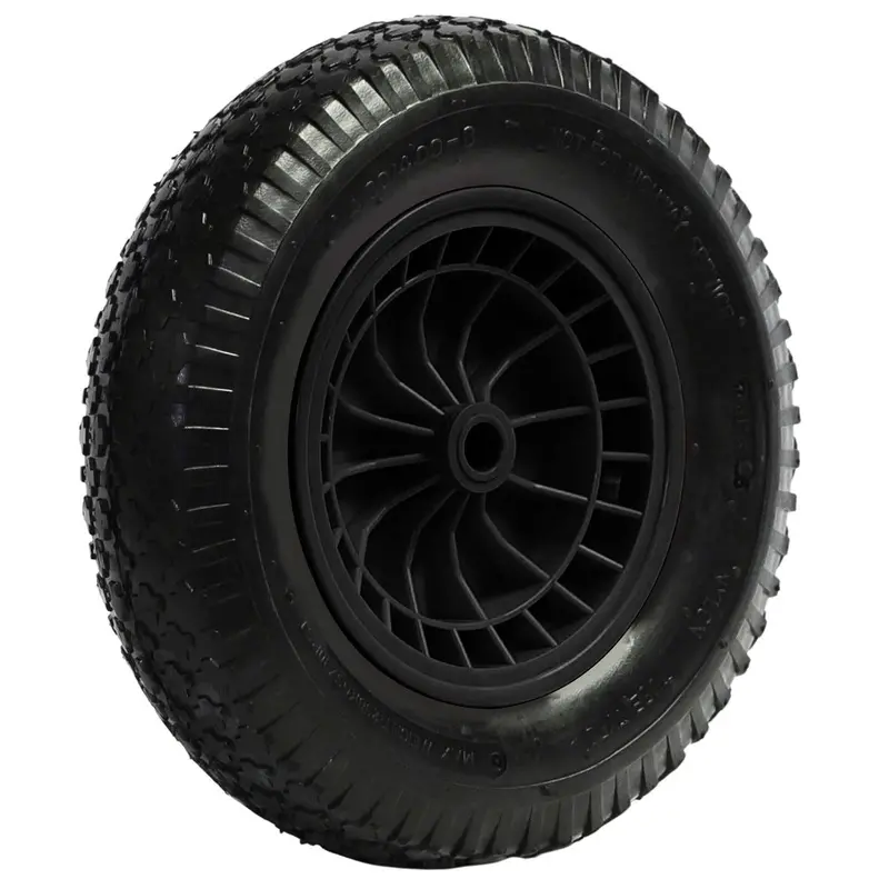 Excel Black Puncture-Proof Wheel For 100L Wheelbarrow (Sku 30372) 1