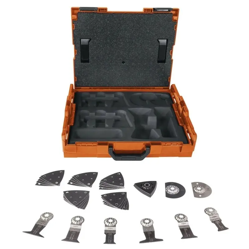 Fein Starlock 34-Piece Multi-Tool Accessory Kit With L-Boxx 102 Carry Case (33903750010) 1