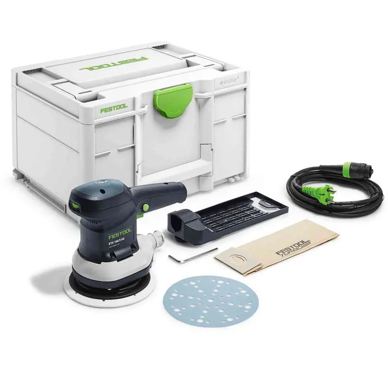 Festool Ets 150/5 Eq-Plus 110V Random Orbital Sander In Sys3 M 187 Systainer – Model 576085 1