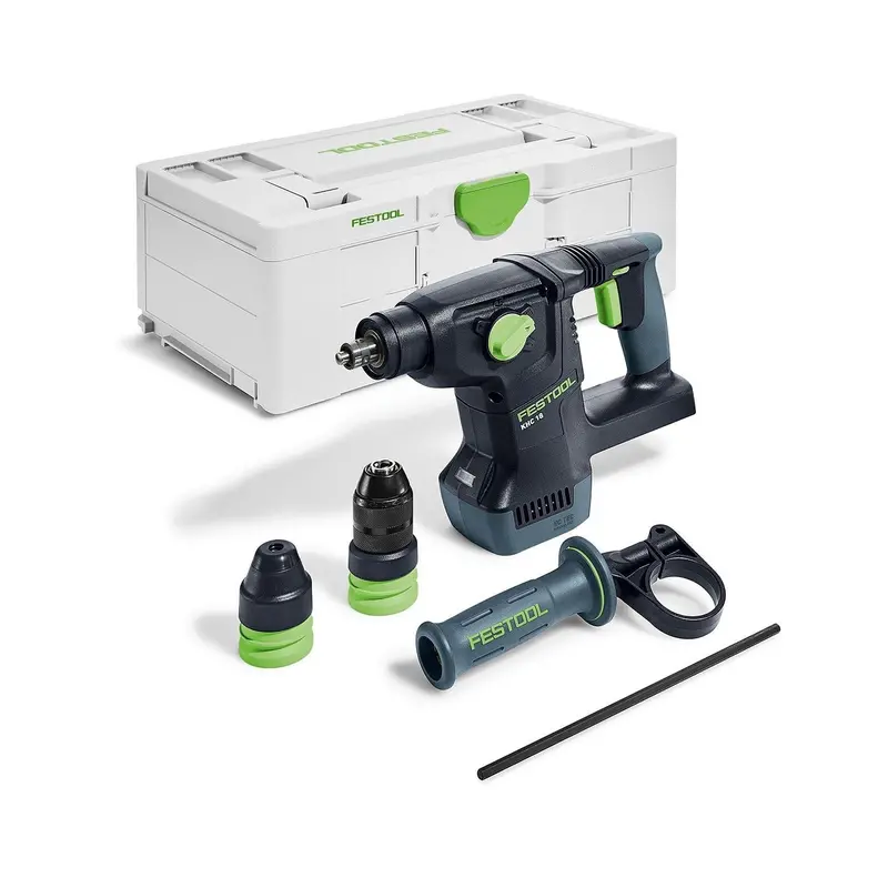 Festool Khc 18 Eb-Basic 18V Brushless Rotary Hammer Drill With Systainer (577447) 1