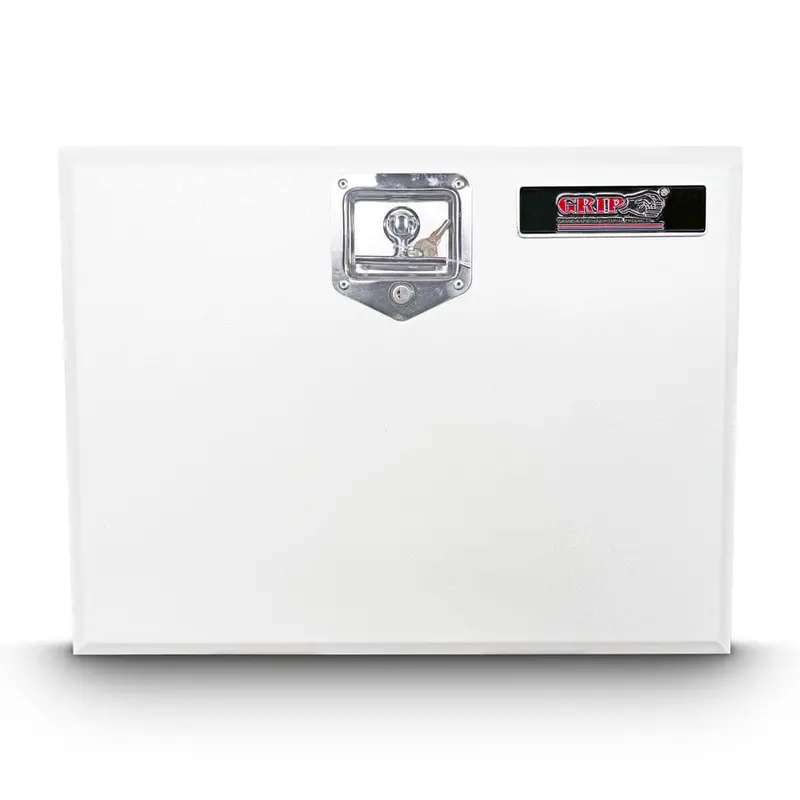 Grip 29244 Compact White Steel Under-Tray Tool Box – 600 X 450 X 450 Mm 1
