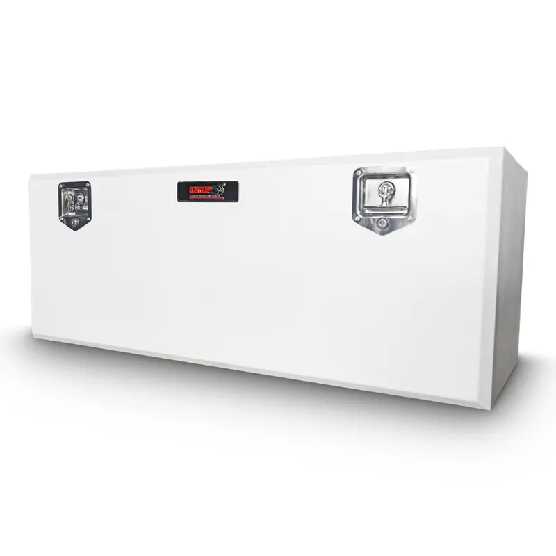 Grip 29249 Under-Tray Steel Tool Box – 1500 X 450 X 450 Mm White Powder-Coated Utility Storage 1