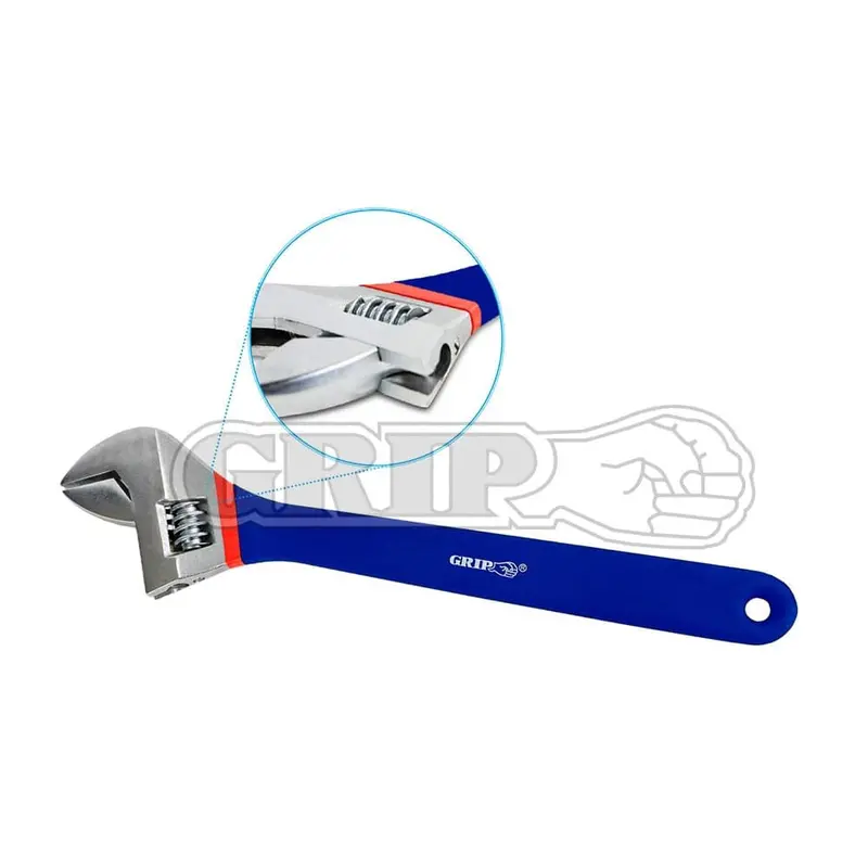 Grip 375Mm Adjustable Wrench – Heavy-Duty 15-Inch Spanner With Smooth Jaw Action 1