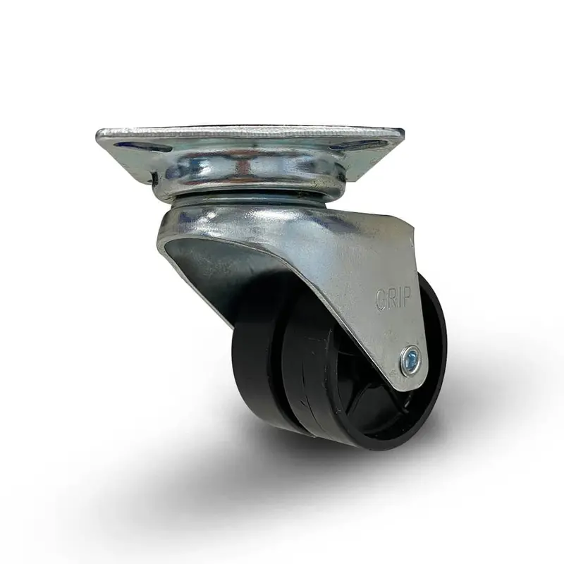 Grip 43055 100 Mm Swivel Castor – 70 Kg Load Capacity, Grey Rubber Tread & Steel Core 1