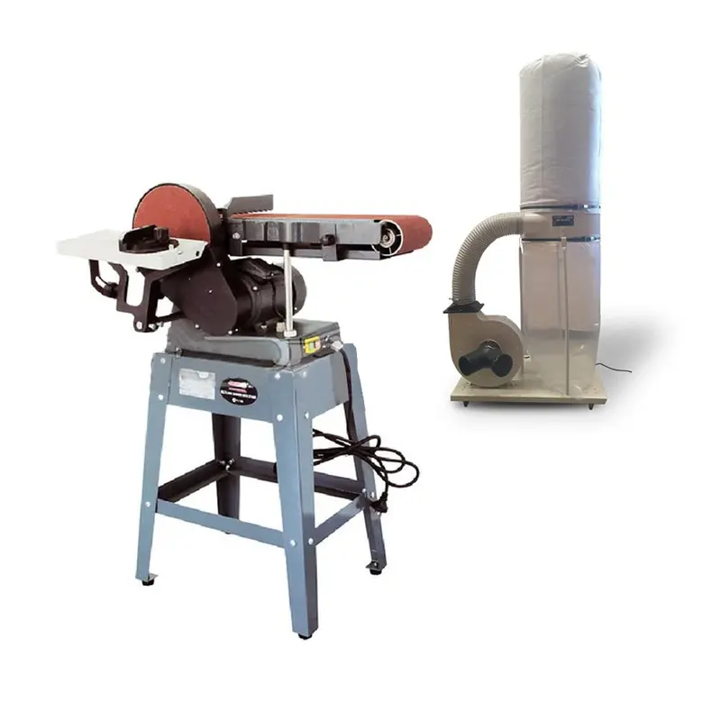 Grip 50515 Dual-Function Belt & Disc Sander + Gdc3 Premium Dust Collection Unit 1