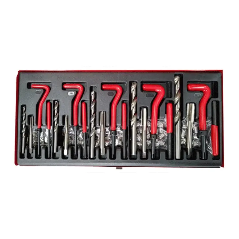 Grip 53200 131-Piece Metric Helicoil & Thread Repair Kit – Full-Range Restoration System With Gauges & Drivers 1