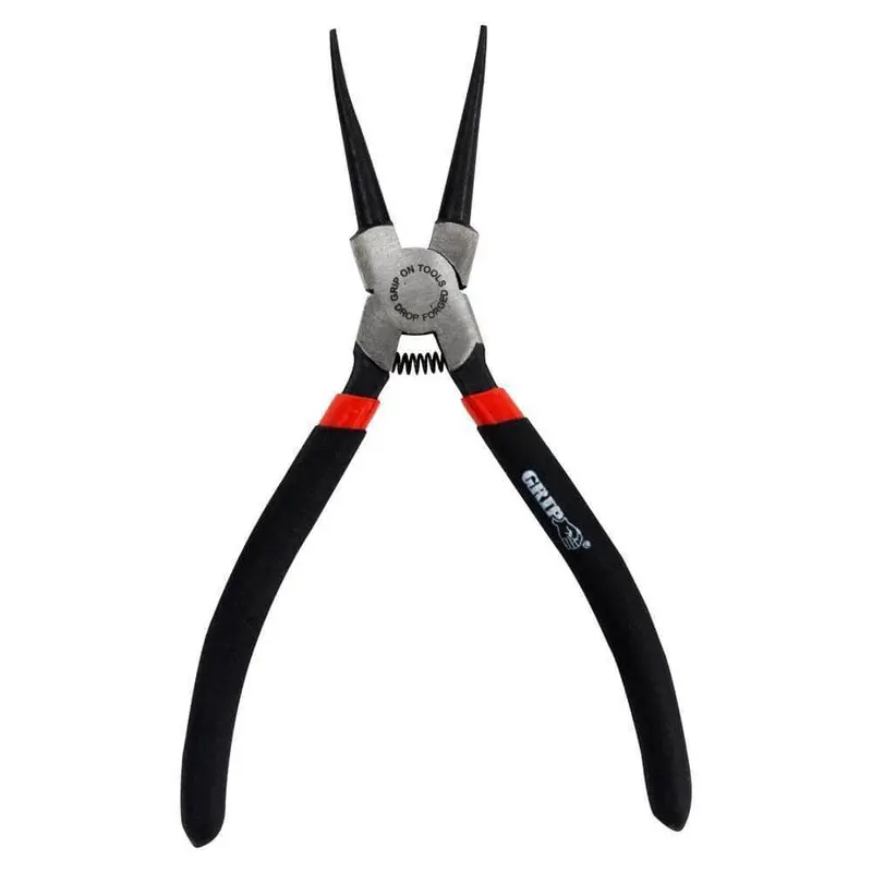 Grip 57140 Internal Straight Circlip Pliers – 175 Mm, Soft-Grip Handles 1