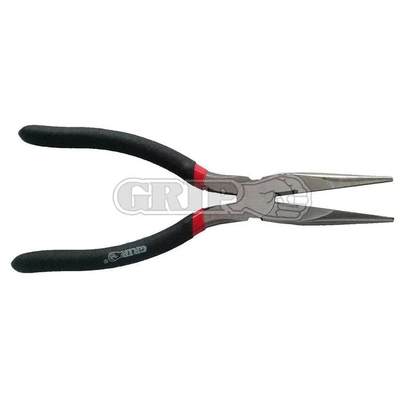 Grip 57440 Long-Nose Pliers With Serrated Jaws – 200 Mm (8 In), Steel 1
