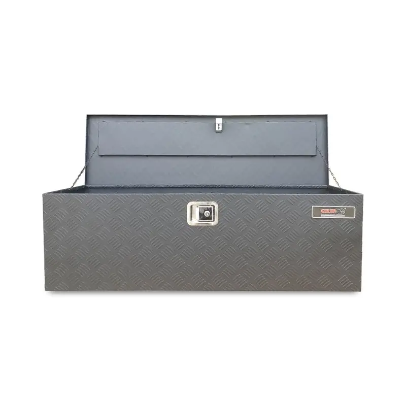 Grip Aluminum Truck Tool Box – 1200 Mm Black Anodized Storage Solution 1
