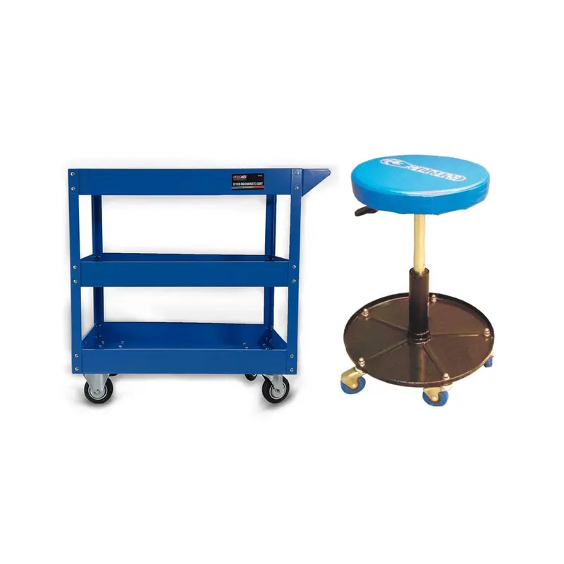 Grip Mobile Workshop Cart & Hydraulic Roller Seat Kit – 52025 + 20303 1