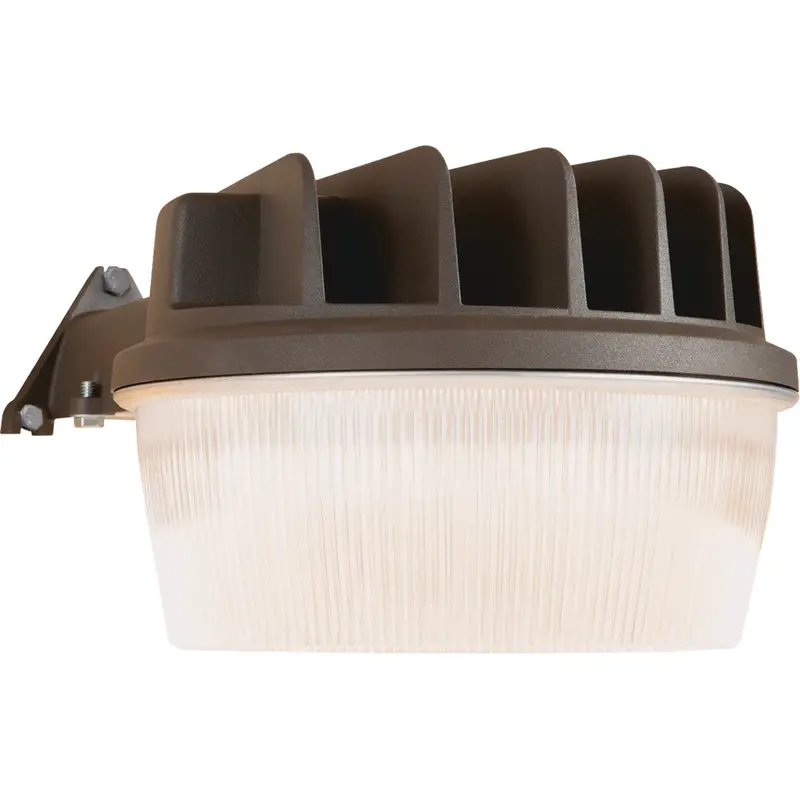 Halo Bronze Outdoor Area Light – Dusk-To-Dawn Led Fixture, 2900 Lumens 1
