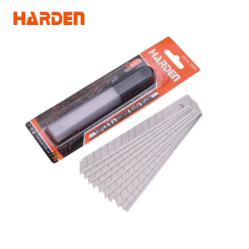 Harden 10-Pack 9X80Mm Utility Knife Blades – Slim Profile Replacement Blades 1