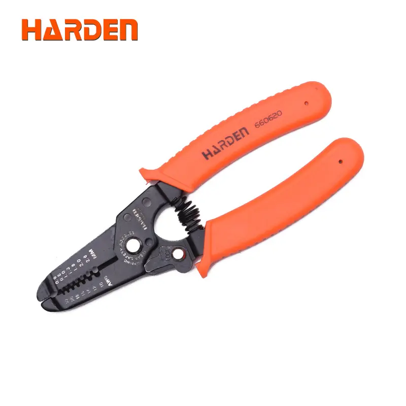 Harden 175Mm Precision Wire Stripper (Model 660620) – Dual-Blade Cut-And-Strip Function 1