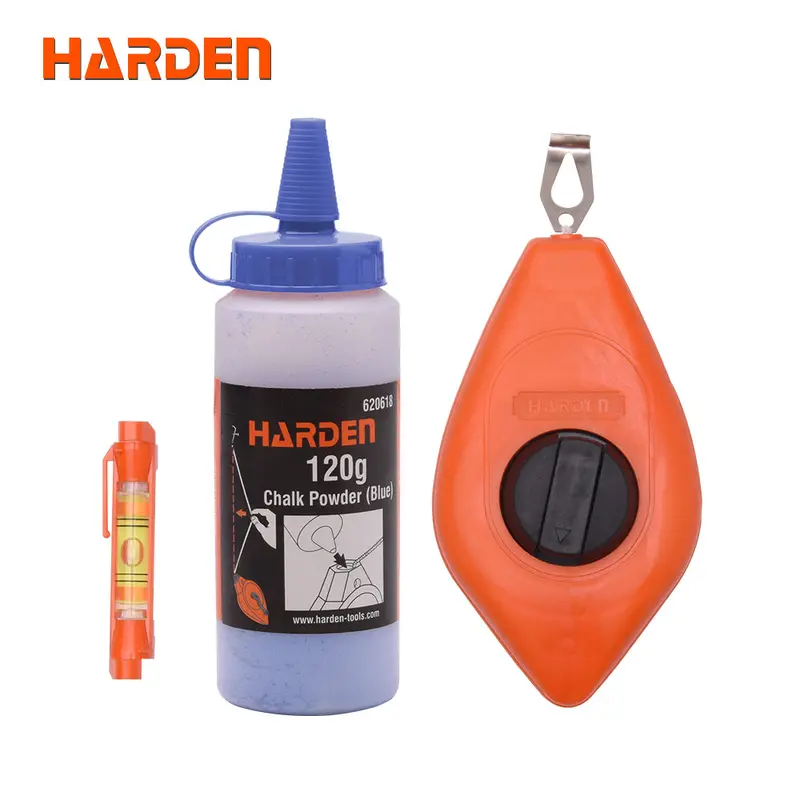 Harden 3-Piece Chalk Line Reel Kit With Refillable Cartridges 1