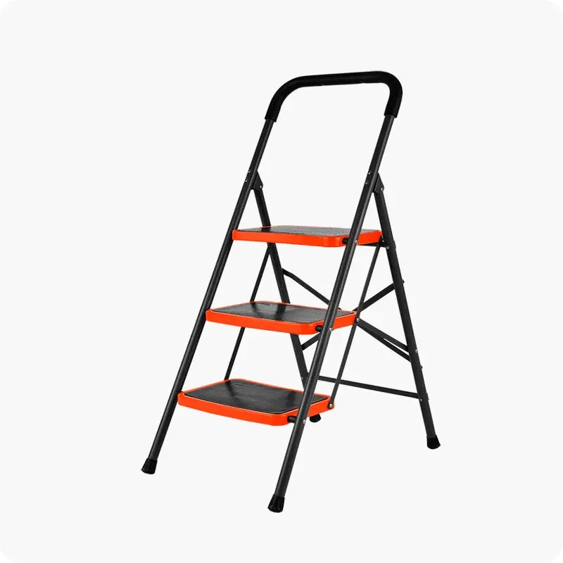 Harden 3-Step Steel Folding Ladder – Industrial Grade 624103 1