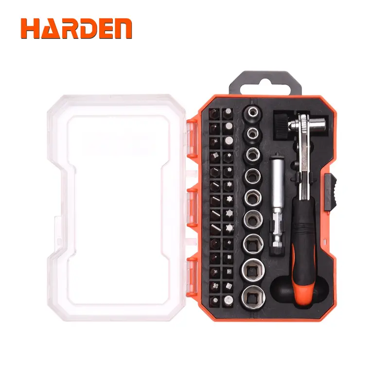Harden 39-Piece Ratchet Screwdriver Kit With Bonus Bits 1