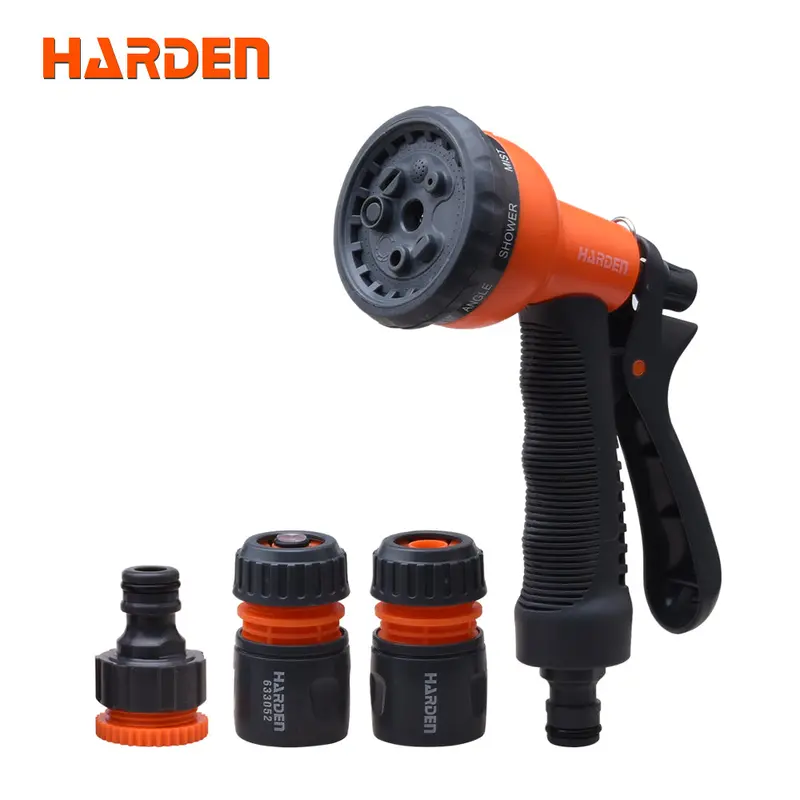 Harden 4-Piece Spray Gun Set – Hvlp Touch-Up Painting Kit For Auto Body And Diy Projects (Model 633154) 1