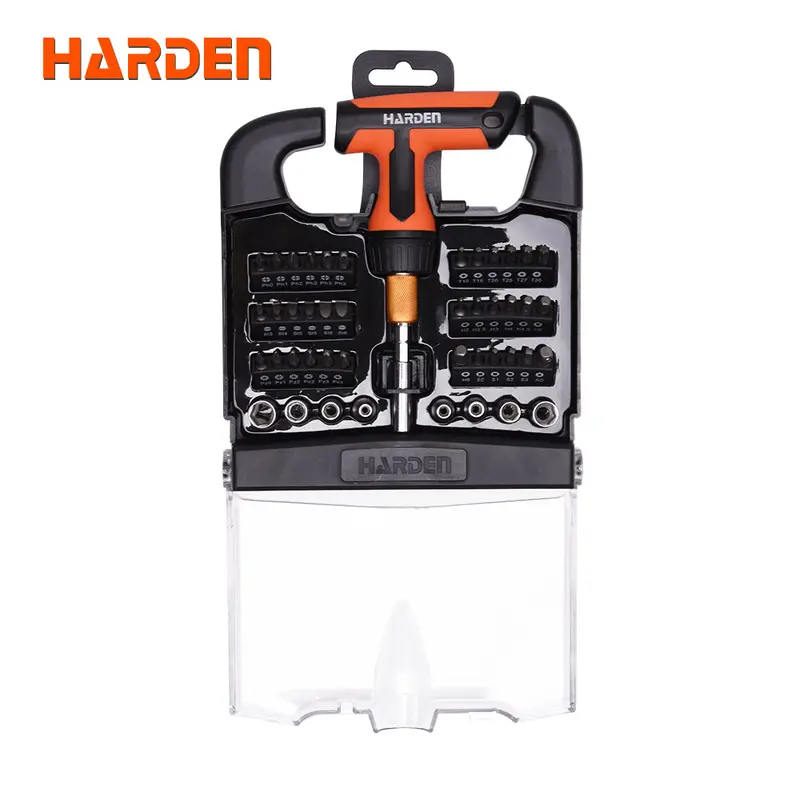 Harden 46-Piece Ratchet Screwdriver And Bit Combination Set 1