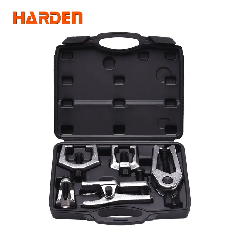 Harden 5-Piece Ball Joint Separator Set – Steering And Suspension Puller Tools For Mechanics (Model 672105) 1