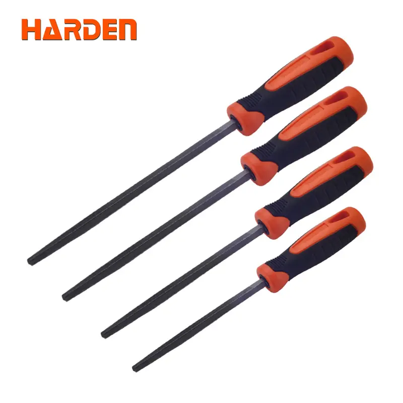 Harden 6-Inch Square Smooth File – Ergonomic Handle 1