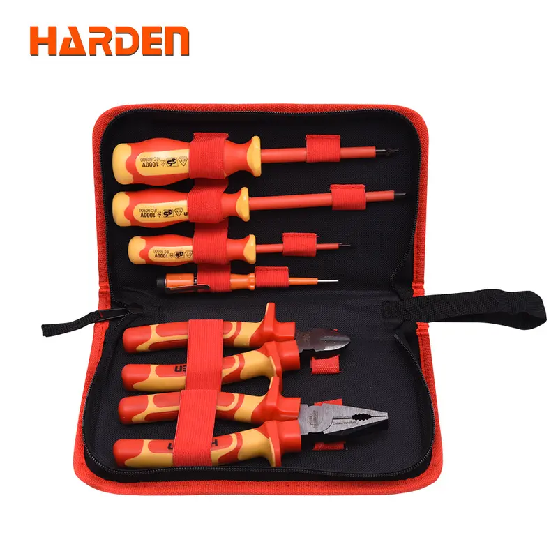 Harden 6-Piece Insulated Tool Kit For Safe Electrical Use 1