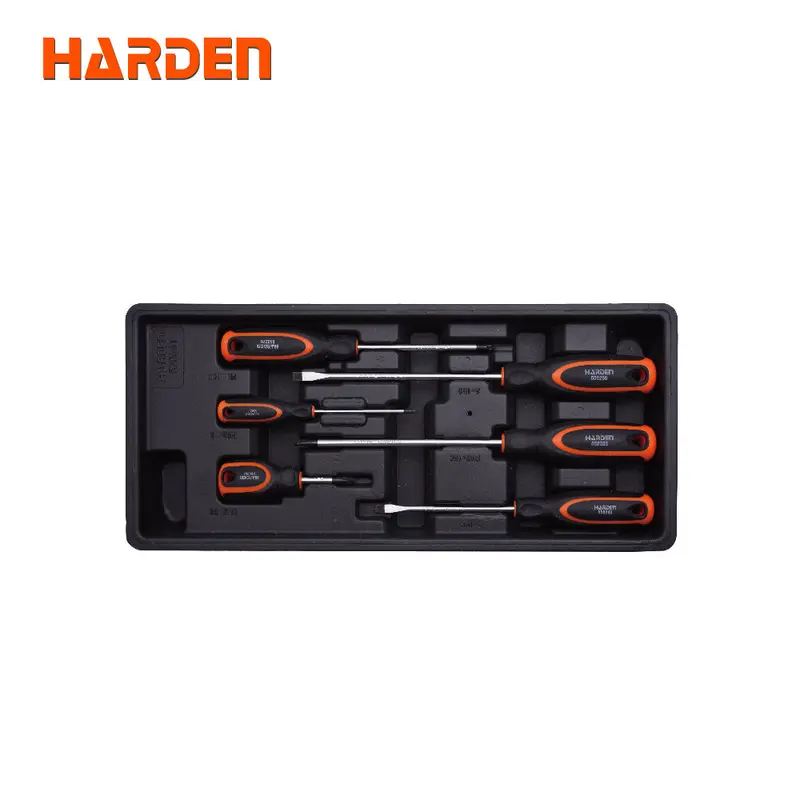 Harden 6-Piece Screwdriver Set – Versatile Flathead And Phillips Drivers For General Use 1