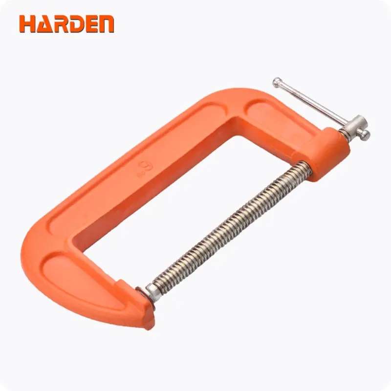 Harden 600204 200Mm Compact G-Clamp For Precision Holding & Assembly 1
