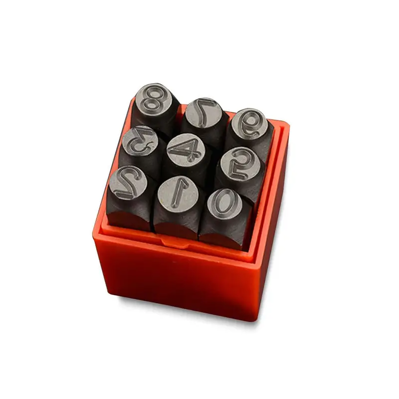 Harden 610859 9-Piece 10Mm Steel Number Stamp Set 1