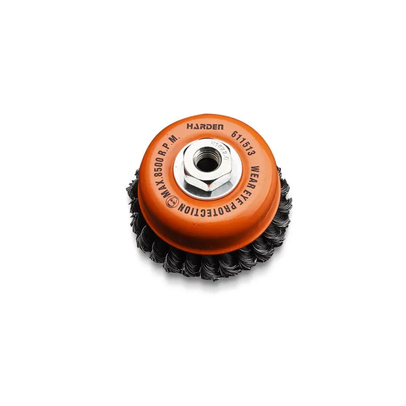 Harden 611514 125Mm (5") Twist-Wire Cup Brush 1