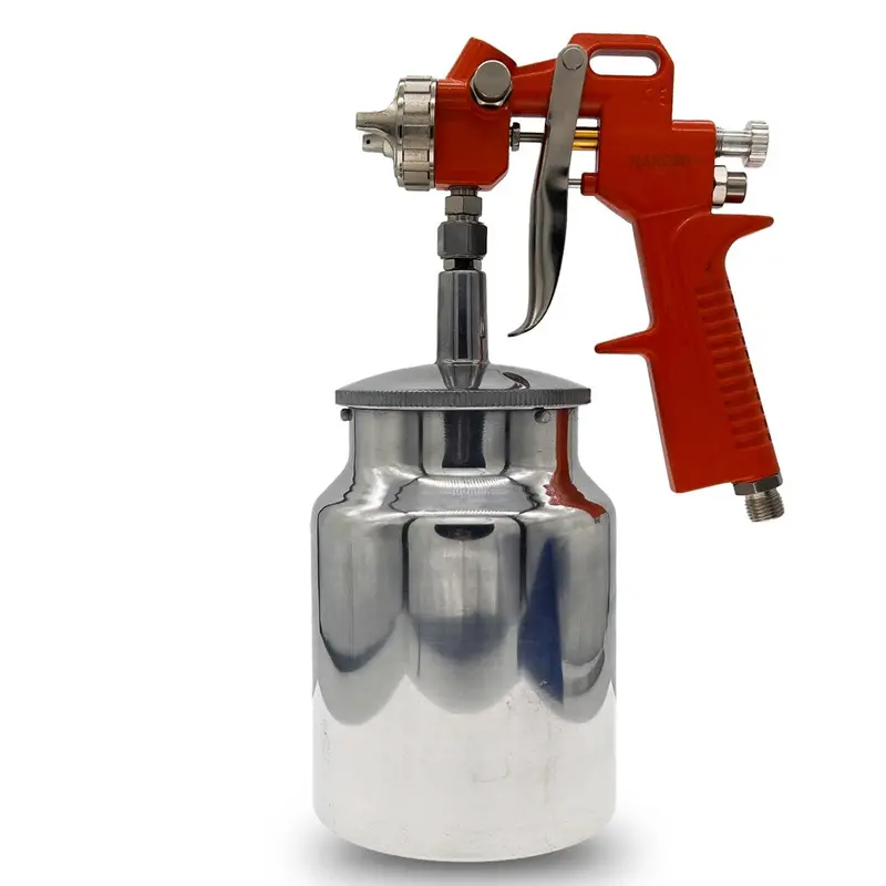 Harden 681010 1 L Suction-Feed Hvlp Spray Gun For Industrial Finishing 1