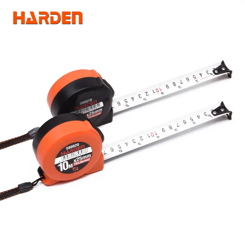 Harden 7.5-Meter By 25Mm Tape Measure – Durable Steel Blade With Locking Mechanism (Model 580019) 1