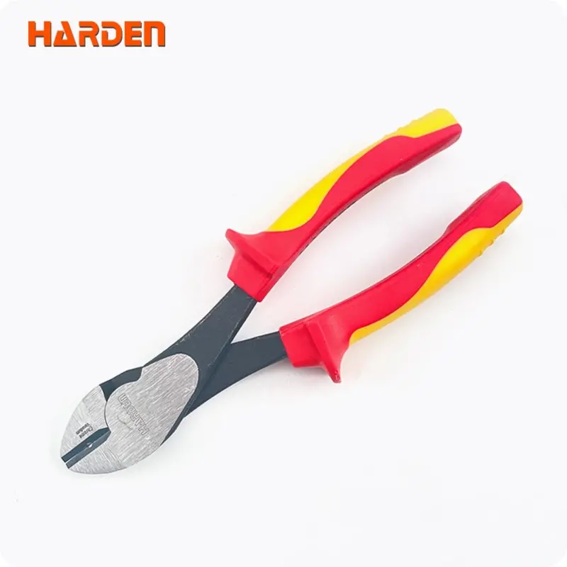 Harden 800127 7-Inch Insulated Diagonal Cutters For Wire & Cable Stripping 1