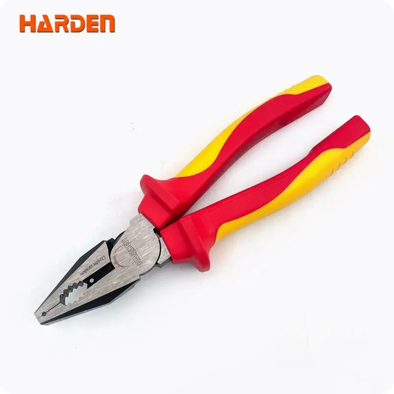 Harden 800138 8-Inch Insulated Combination Pliers For Live Electrical Work 1
