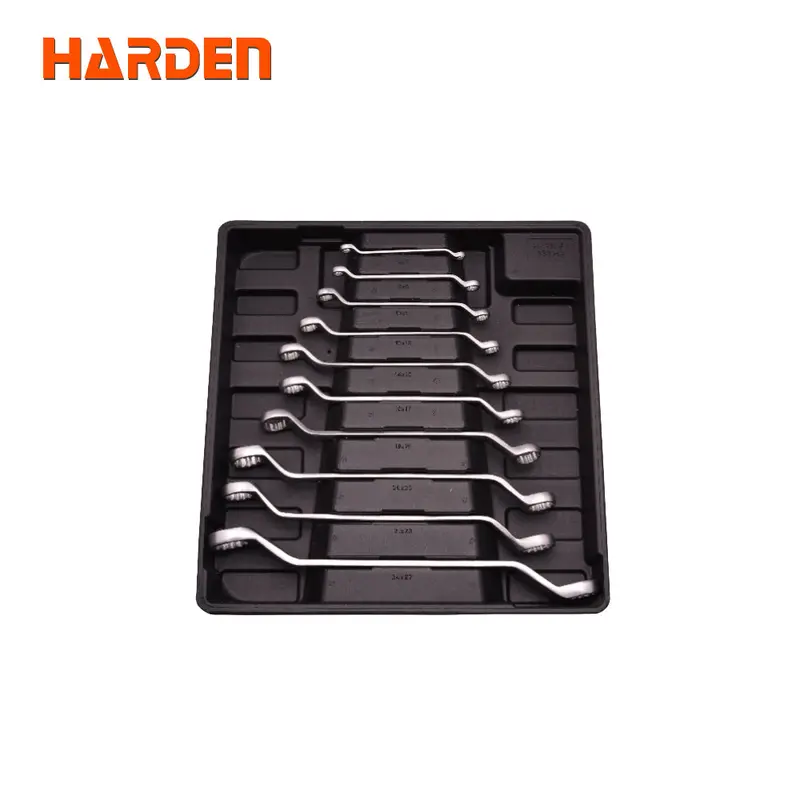 Harden Double Ring Spanner Set – 10-Piece Heavy-Duty Wrench Kit 1