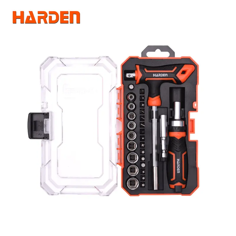 Harden Ratchet Screwdriver & Bit Set – 28-Piece (Model 551028) 1