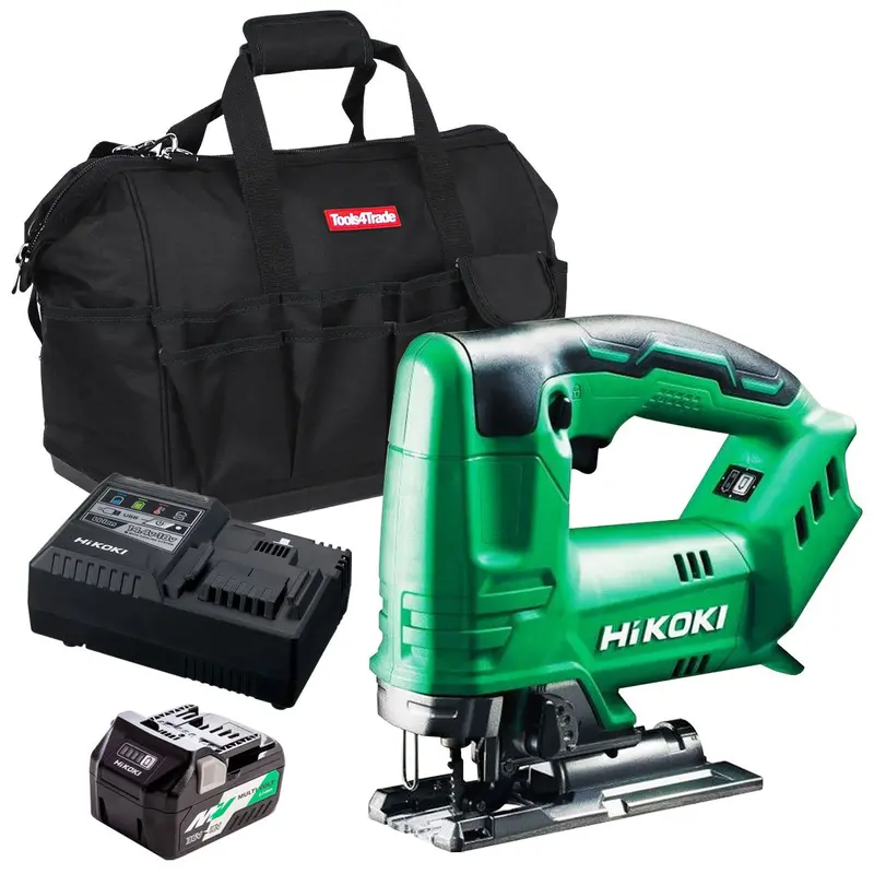 Hikoki Cj18Daw2Z 18V Top-Handle Jigsaw – Includes 1 Battery (2.5Ah Or 5.0Ah), Charger & Carry Bag 1