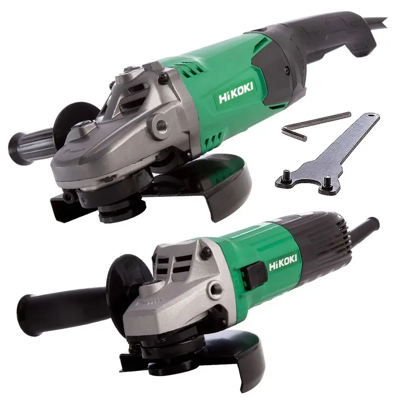 Hikoki G12Stx + G23St Twin-Pack: 115Mm & 230Mm 230V Angle Grinders – Professional Ac-Powered Set 1