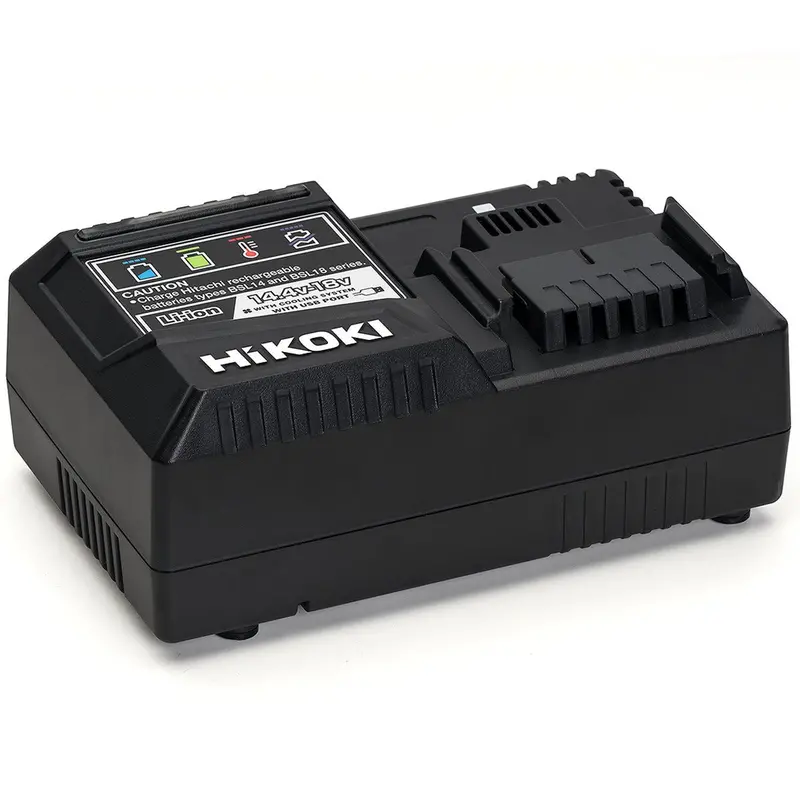 Hikoki Uc18Ysl3 14.4V/18V Li-Ion Rapid Slide Charger – Smart Fan-Cooled Design 1