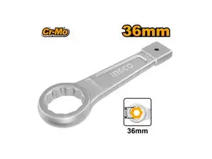 Ingco 205 Mm Ring Slogging Wrench – High-Torque Striking Tool 1