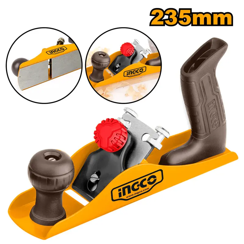 Ingco 235 Mm Cast-Iron Bench Plane – Hpl01300 1