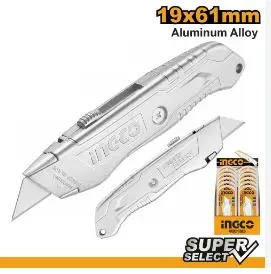 Ingco Aluminum-Bodied Utility Knife – Hkns11615 1