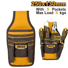 Ingco Compact Tool Bag – 5-Pocket, 5 Kg Lightweight Carry Option 1