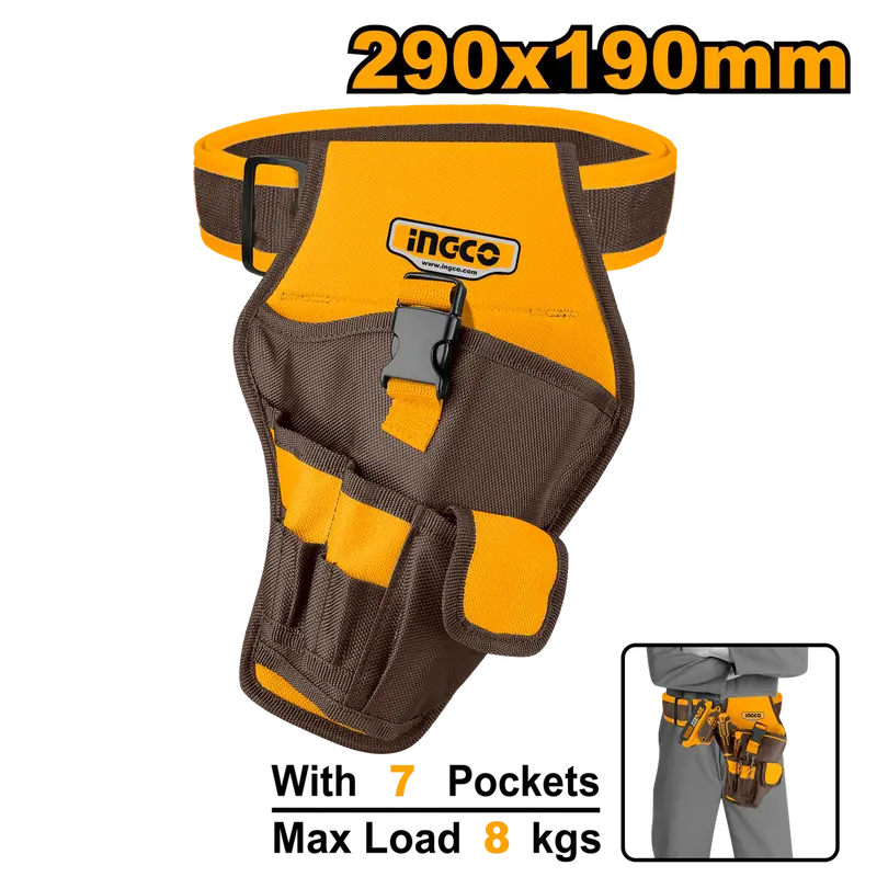 Ingco Drill-Specific Holster – 8 Kg Capacity, Secure Tool Carrying System 1