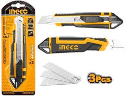 Ingco Precision 18×100Mm Snap-Off Utility Knife – Hkns16538 1
