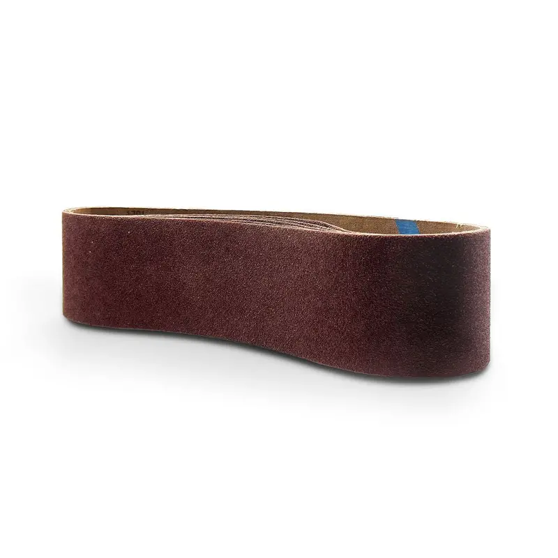 Insize 5-Piece 100Mm × 914Mm Aluminium Oxide Sanding Belt Set – 60-Grit Abrasives 1