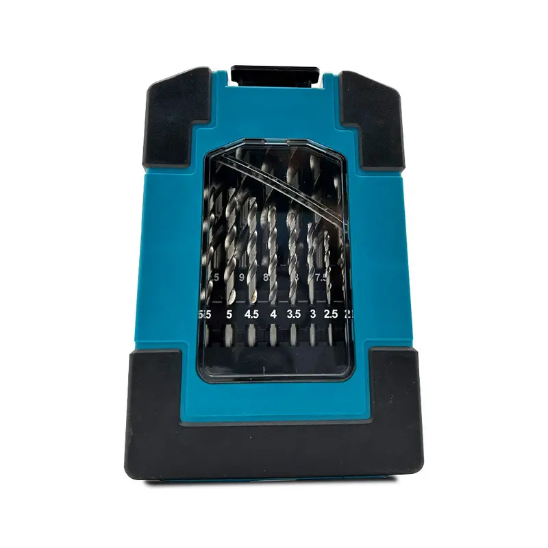 Insize In0001 – 19-Piece Full-Size Metric Hss M2 Drill Bit Collection 1