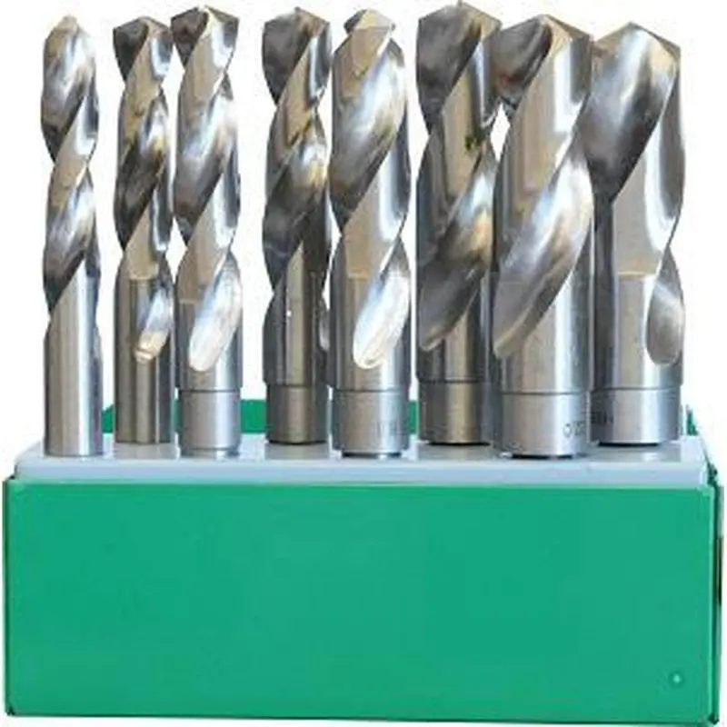 Insize In0003 – 8-Piece Metric Reduced-Shank Hss M2 Drill Bit Set 1