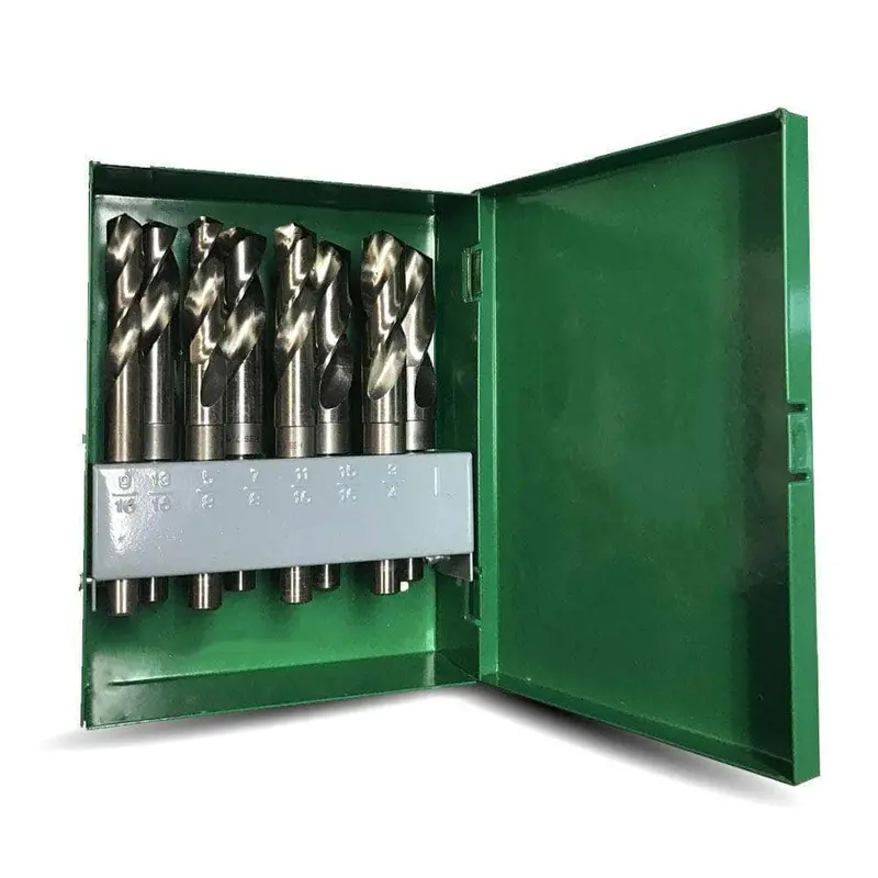 Insize In0103 Af Hss M2 Reduced Shank Drill Bit Set — 8-Piece Versatile Kit 1