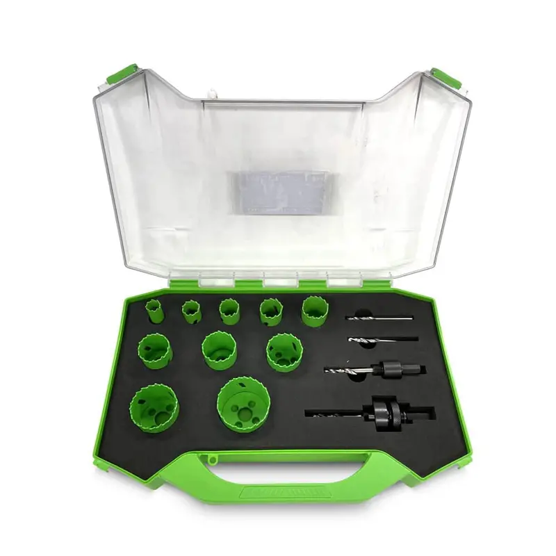 Insize Inbmhs14Gp 14-Piece Bi-Metal Cobalt Holesaw Set For General Applications 1