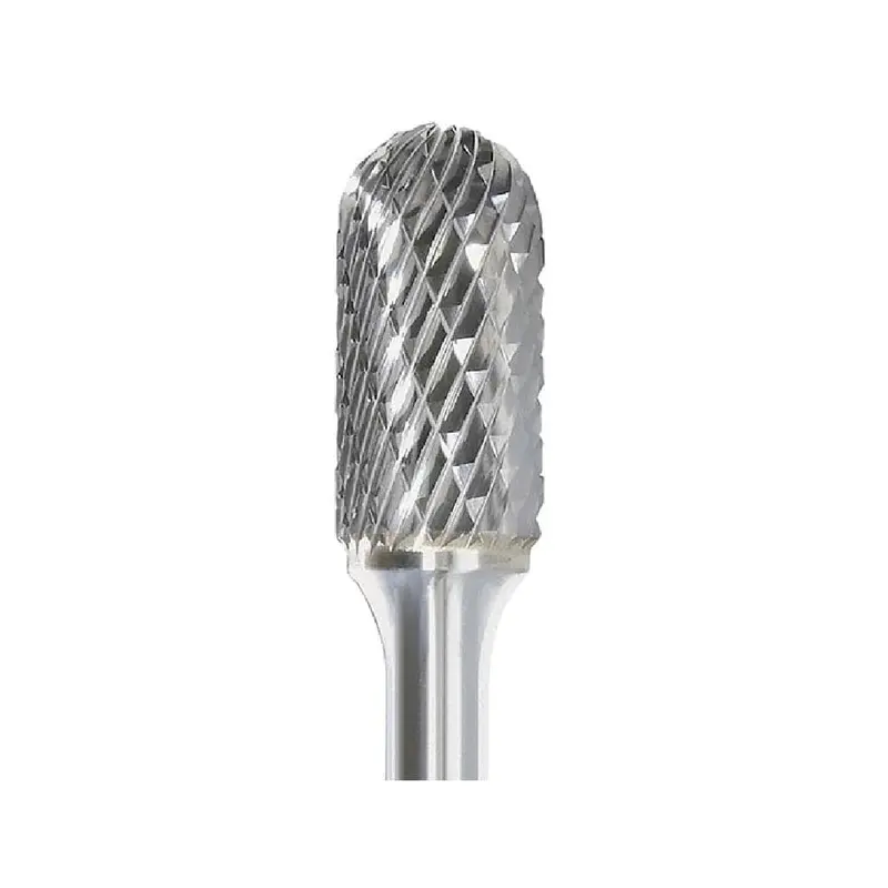 Insize Insc-5 12Mm Double-Cut Cylindrical Ball Nose Carbide Burr 1
